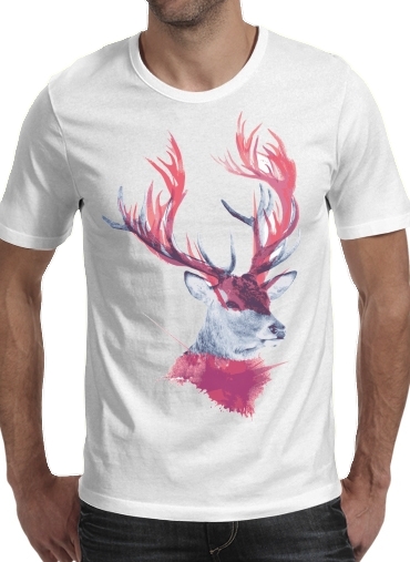  Deer paint voor Mannen T-Shirt