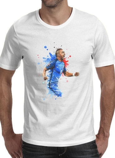  Dimitri Payet Fan Art France Team  voor Mannen T-Shirt