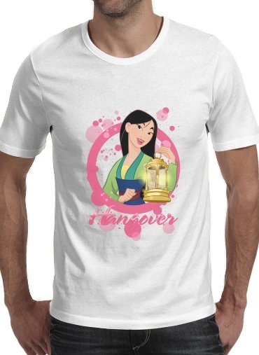  Disney Hangover: Mulan feat. Tinkerbell voor Mannen T-Shirt
