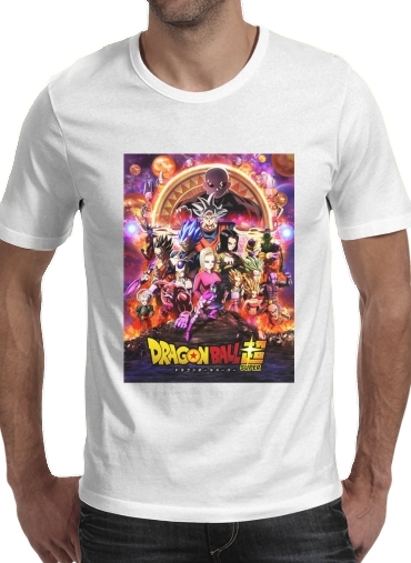 Dragon Ball X Avengers voor Mannen T-Shirt