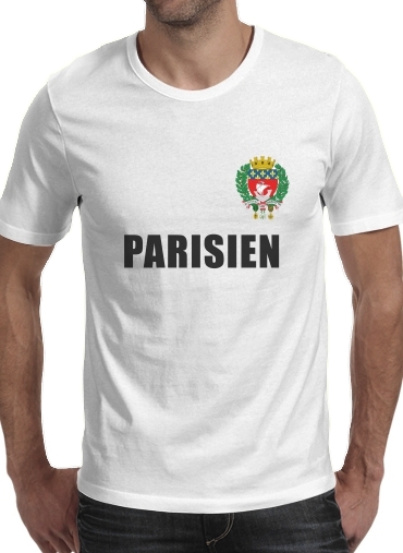  Drapeau Paris voor Mannen T-Shirt