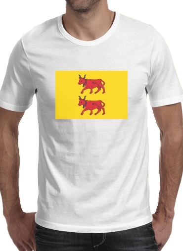  Drapeau Province du Bearn voor Mannen T-Shirt
