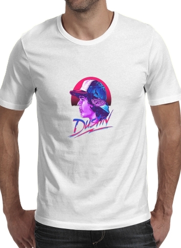  Dustin Stranger Things Pop Art voor Mannen T-Shirt