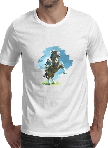  Epona Horse with Link voor Mannen T-Shirt