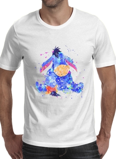  Eyeore Water color style voor Mannen T-Shirt