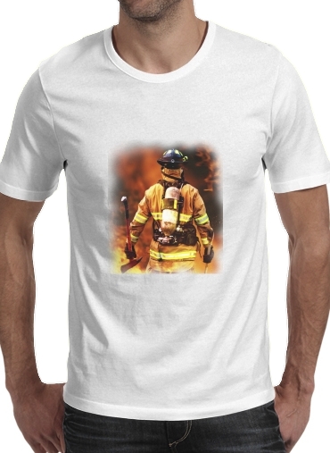  Firefighter voor Mannen T-Shirt