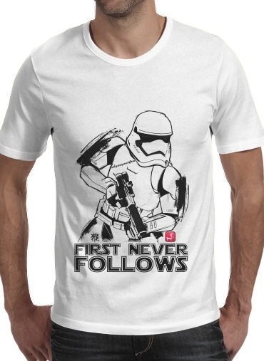  First Never Follows voor Mannen T-Shirt
