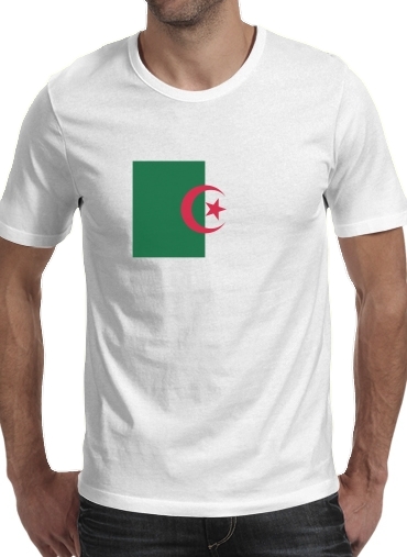  Flag Algeria voor Mannen T-Shirt