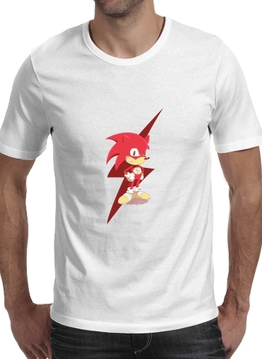  Flash The Hedgehog voor Mannen T-Shirt