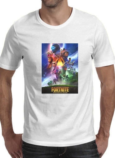  Fortnite Skin Omega Infinity War voor Mannen T-Shirt
