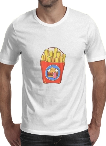  French Fries by Fortnite voor Mannen T-Shirt
