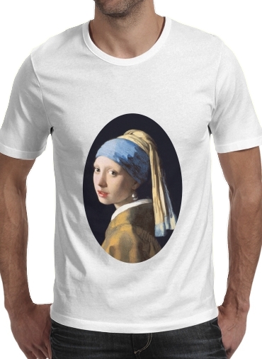  Girl with a Pearl Earring voor Mannen T-Shirt
