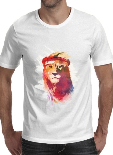  Gym Lion voor Mannen T-Shirt