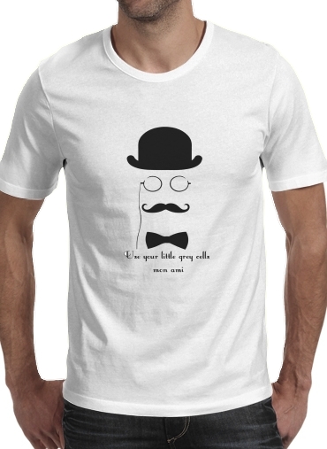  Hercules Poirot Quotes voor Mannen T-Shirt