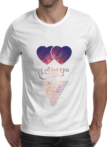  I will love you voor Mannen T-Shirt
