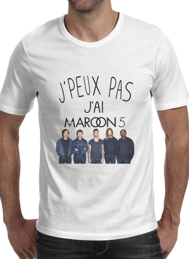  Je peux pas jai Maroon 5 voor Mannen T-Shirt