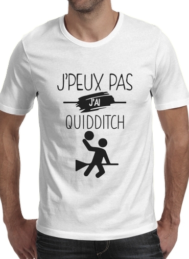  Je peux pas jai Quidditch voor Mannen T-Shirt