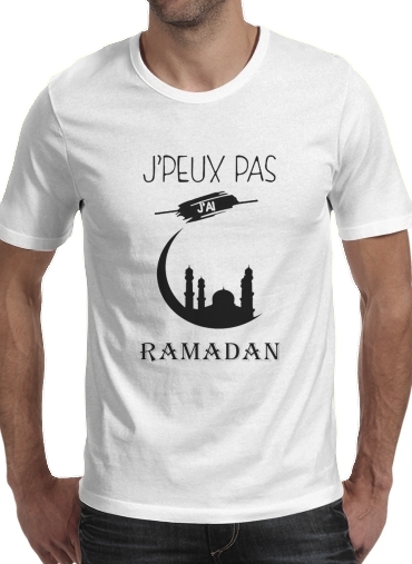  Je peux pas jai ramadan voor Mannen T-Shirt