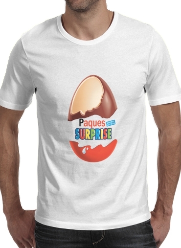  Joyeuses Paques Inspired by Kinder Surprise voor Mannen T-Shirt