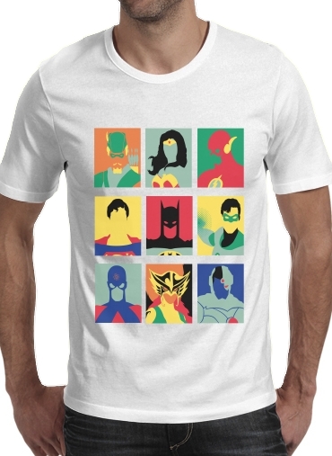  Justice pop voor Mannen T-Shirt