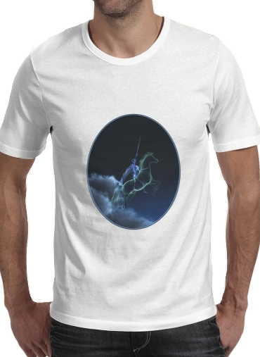  Knight in ghostly armor voor Mannen T-Shirt