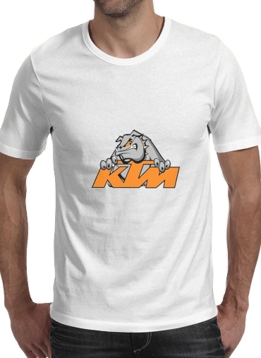  KTM Racing Orange And Black voor Mannen T-Shirt