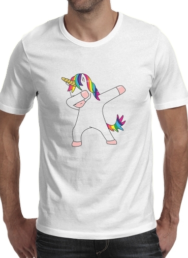 Dance unicorn DAB voor Mannen T-Shirt
