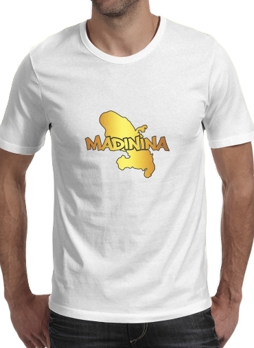  Madina Martinique 972 voor Mannen T-Shirt