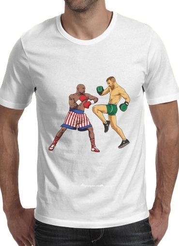  Mayweather vs McGregor voor Mannen T-Shirt