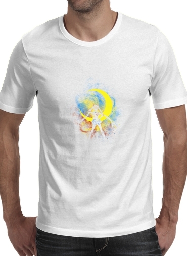  Moon Art voor Mannen T-Shirt
