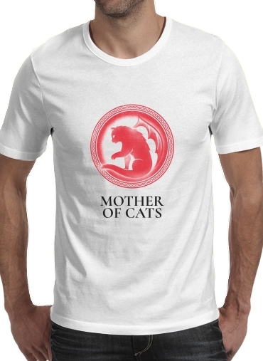  Mother of cats voor Mannen T-Shirt