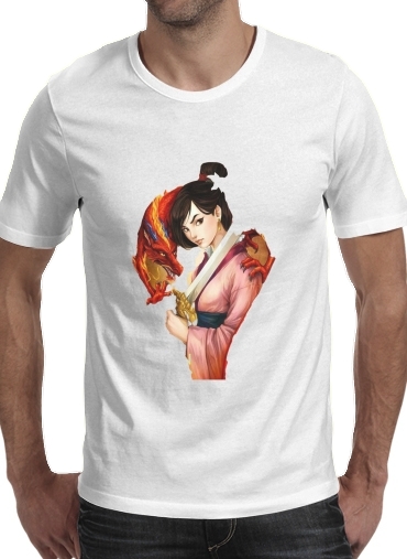  Mulan Warrior Princess voor Mannen T-Shirt