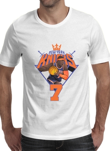  NBA Stars: Carmelo Anthony voor Mannen T-Shirt