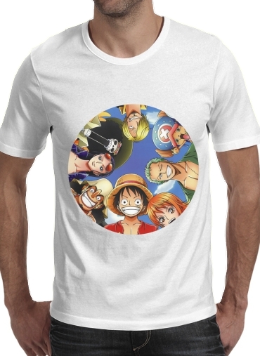  One Piece CREW voor Mannen T-Shirt