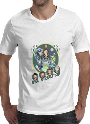  Outer Space Collection: One Direction 1D - Harry Styles voor Mannen T-Shirt