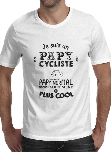  Papy cycliste voor Mannen T-Shirt
