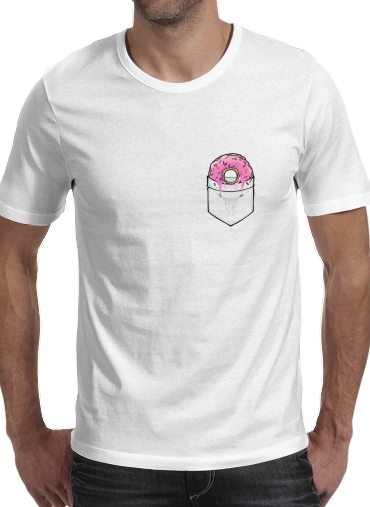  Pocket Collection: Donut Springfield voor Mannen T-Shirt