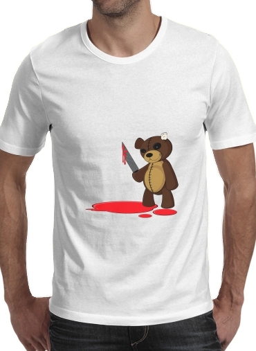  Psycho Teddy voor Mannen T-Shirt