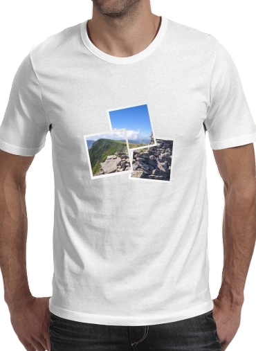  Puy mary and chain of volcanoes of auvergne voor Mannen T-Shirt