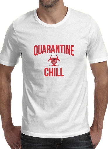  Quarantine And Chill voor Mannen T-Shirt
