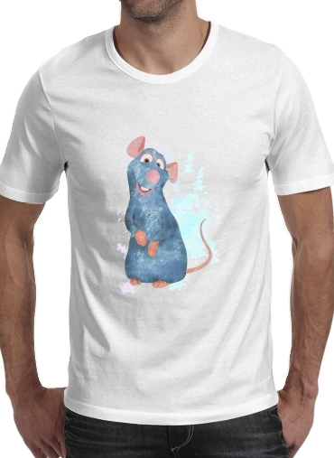  Ratatouille Watercolor voor Mannen T-Shirt