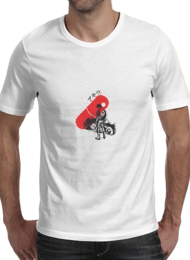  RedSun Akira voor Mannen T-Shirt