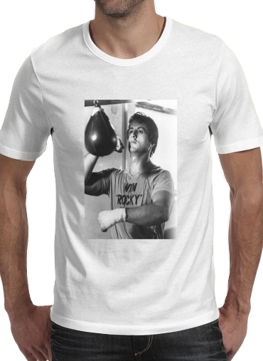  Rocky Balboa Training Punchingball voor Mannen T-Shirt