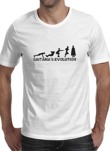  Saitama Evolution voor Mannen T-Shirt