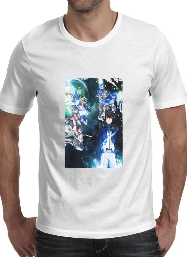  Setsuna Exia And Gundam voor Mannen T-Shirt