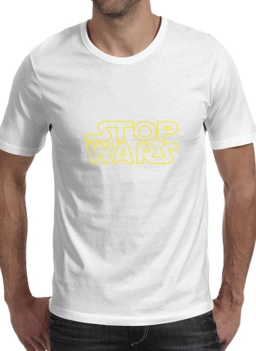  Stop Wars voor Mannen T-Shirt