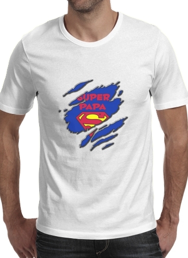  Super PAPA voor Mannen T-Shirt