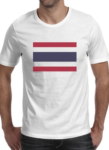  Tailande Flag voor Mannen T-Shirt