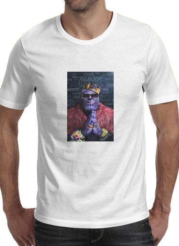 Thanos mashup Notorious BIG voor Mannen T-Shirt