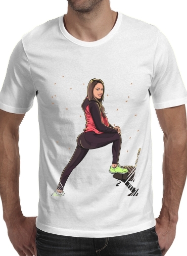 The Weather Girl voor Mannen T-Shirt